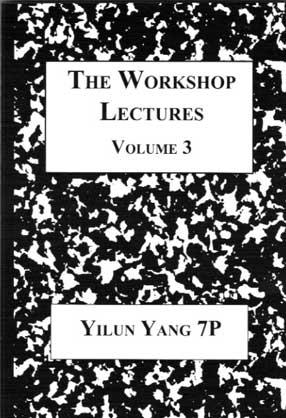 The Workshop Lectures Volume 3 Cover