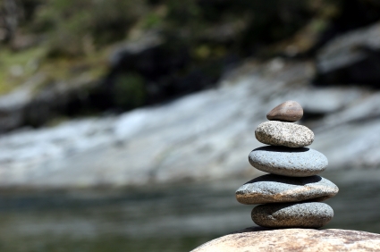 Scenic Imagery of Stones - Credit to YellowStonePackTrips