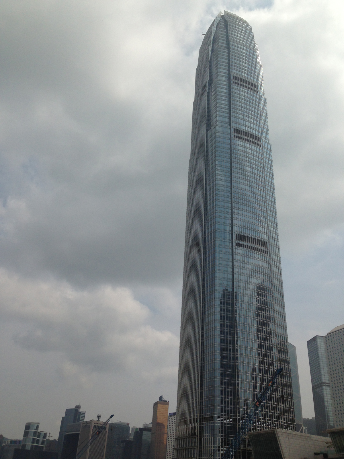 This building was so tall that I only managed to capture it using panoramic mode.