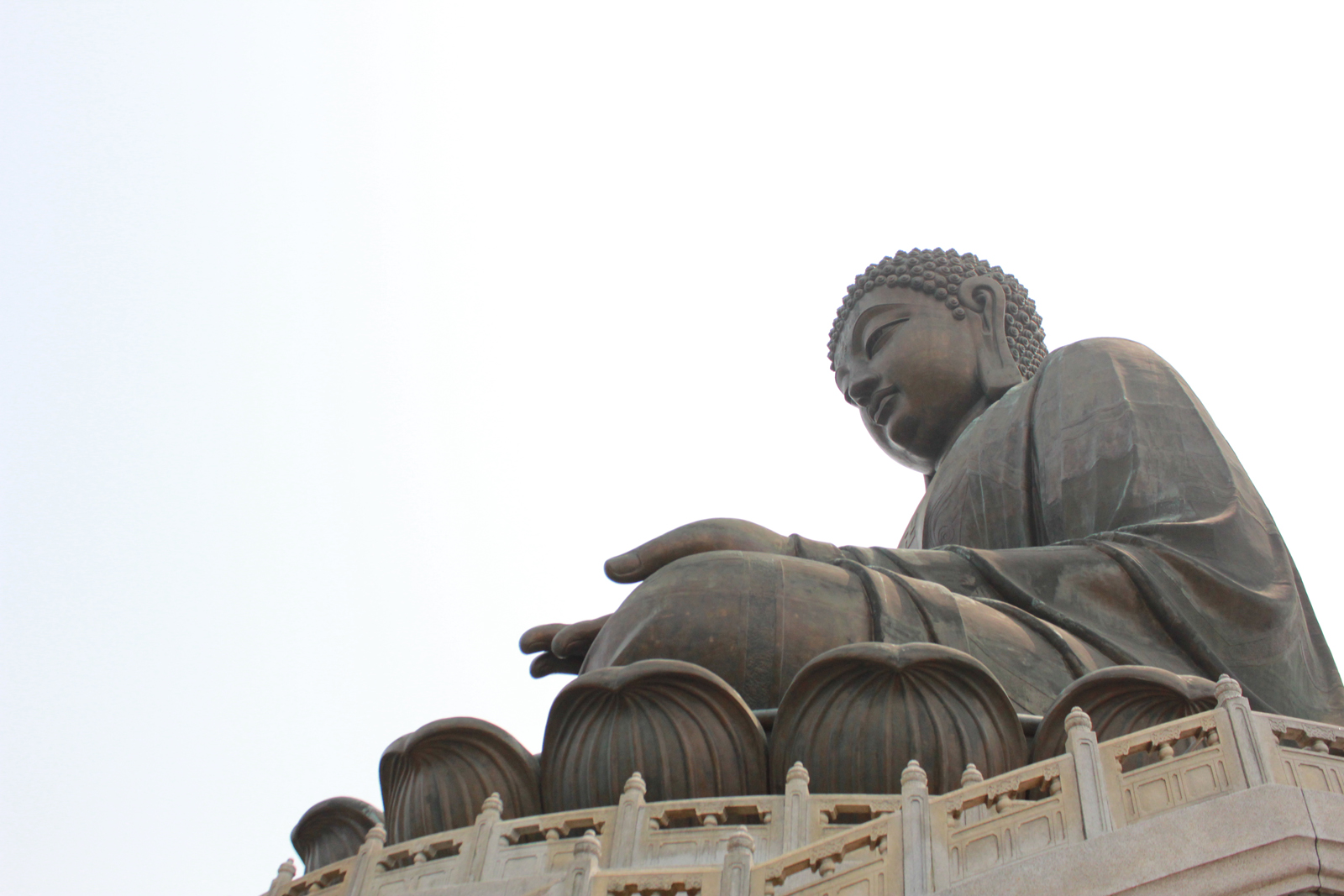 Here's a favorite of mine from the side of the Buddha statue.