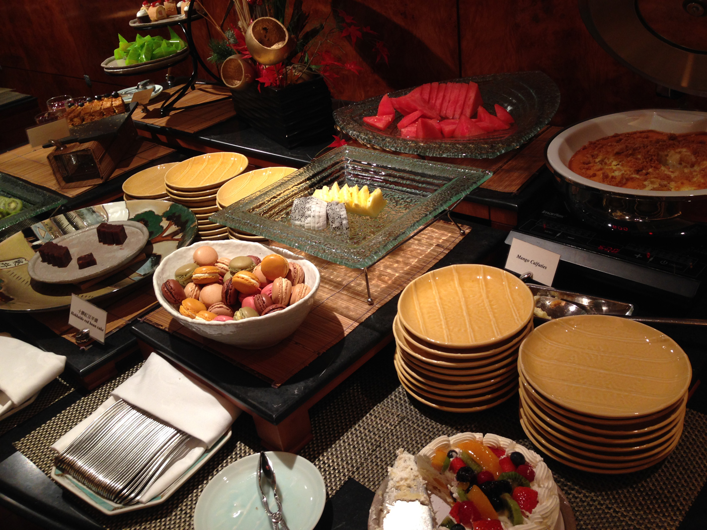 Dessert table from another angle.