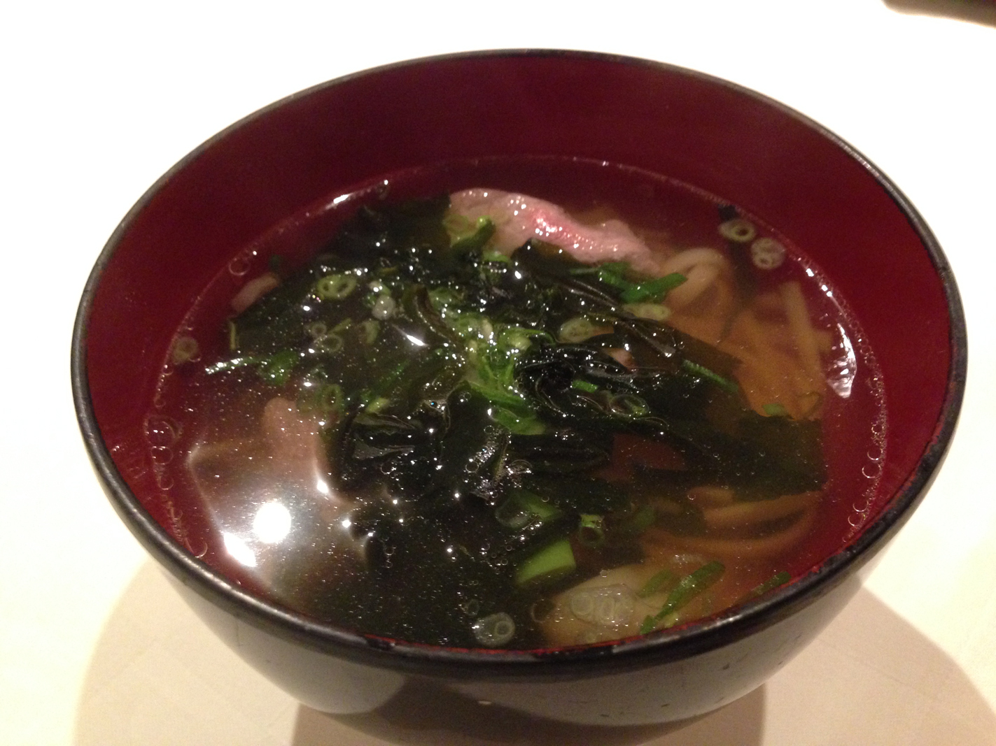 Wagyu beef noodle soup
