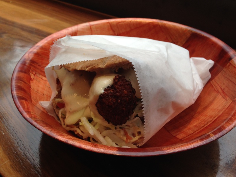 This was from a place called Taim. Pretty solid falafel sandwich!
